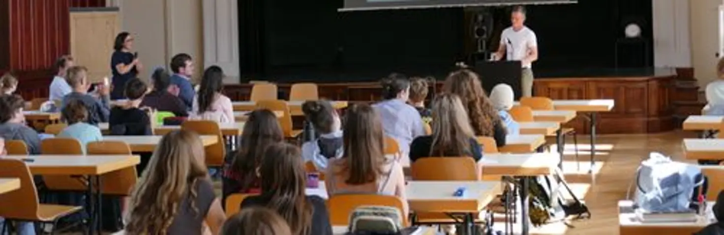 Zweiter Platz beim Publikumspreis des Umwelt€uro 2025 von GASAG: Regenwasser für den Schulgarten des Carl-von-Ossietzky Gymnasiums in Berlin-Pankow.