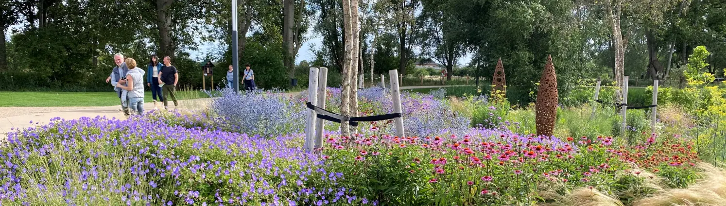 Blütenpracht auf der Landesgartenschau in Beelitz
