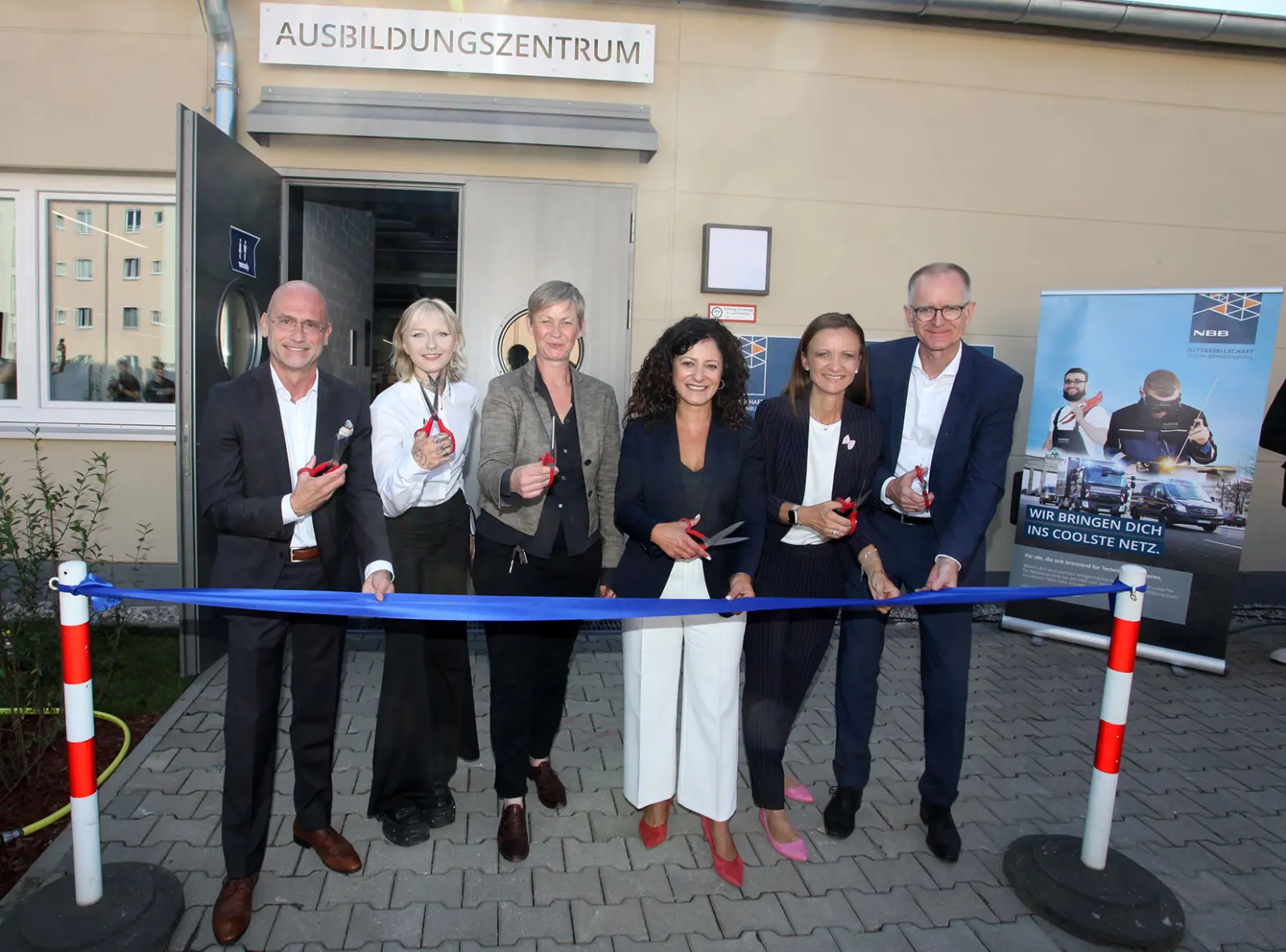 Eröffnung des Ausbildungszentrums der GASAG-Gruppe in Berlin-Weißensee.