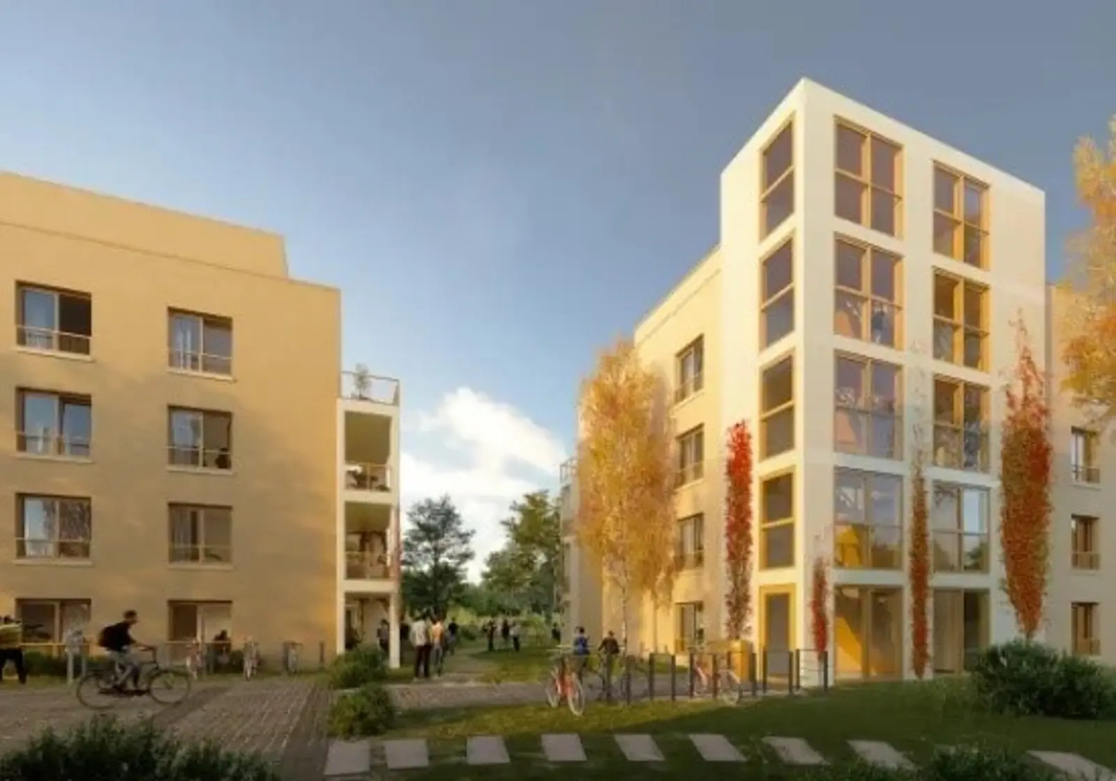 Das „Generationenhaus Holländergärten“ setzt auf ein Energiekonzept aus 100 Prozent erneuerbaren Energien.