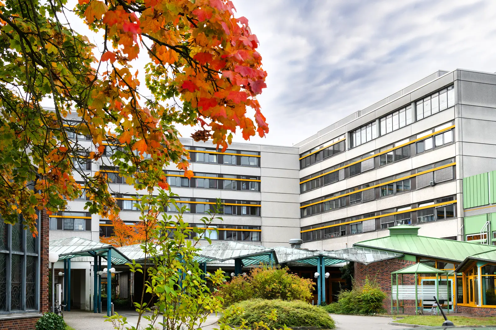 Aussenansicht Evangelisches Waldkrankenhaus